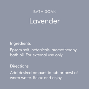 Löyly Aromatherapy Bath Soak