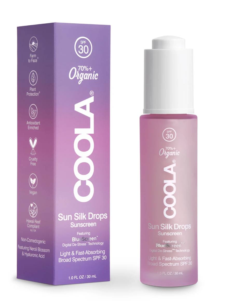 Coola Sun Silk Drops Organic Face Sunscreen SPF 30